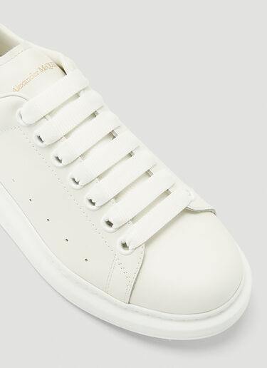 Alexander McQueen Larry Leather Sneakers White amq0241068