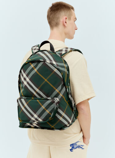 Burberry Shield Backpack Green bur0155108