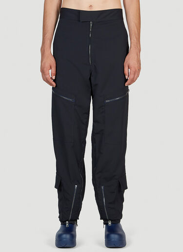 Bottega Veneta Multi Zip Cargo Pants Navy bov0151027