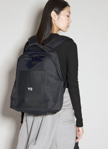 Y-3 Lux Backpack Black yyy0356026