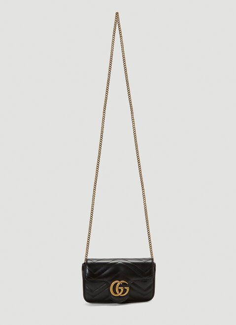 Gucci GG Marmont Super Mini Shoulder Bag Beige guc0345002