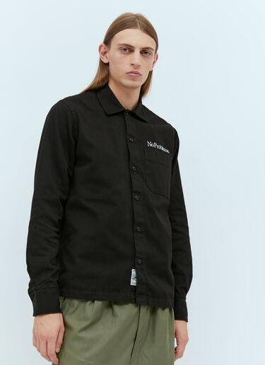 Aries Mini Problemo Long Sleeve Shirt Black ari0154009
