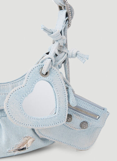 Balenciaga Le Cagole XS Shoulder Bag Blue bal0252099