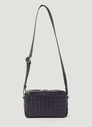 Classic Intrecciato Small Crossbody Bag Bottega Veneta Classic Intrecciato Small Crossbody Bag Black bov0151082