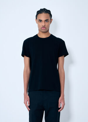 Rick Owens Cotton T-Shirt Brown ric0159016