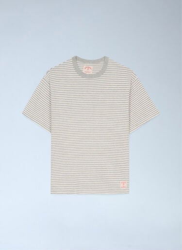 California Striped T-Shirt Brain Dead x Brooks Brothers California Striped T-Shirt Natural brb0162013