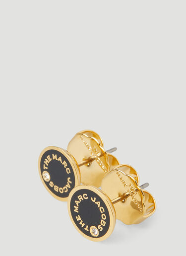 Marc Jacobs The Medallion Stud Earrings Gold mcj0250051