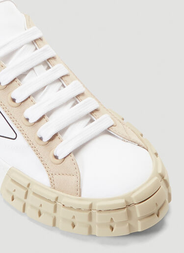 Prada Canvas Sneakers White pra0239026