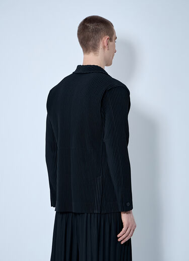 Homme Plissé Issey Miyake Pleats One Blazer Black hmp0160007
