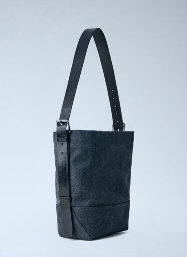 Lemaire Small Belted Tote Bag Black lem0164019