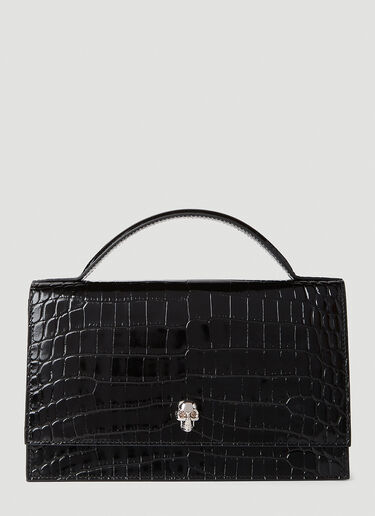 Alexander McQueen Medium Skull Handbag Black amq0251001