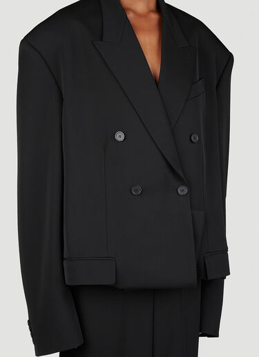 Balenciaga Folded Blazer Black bal0253006