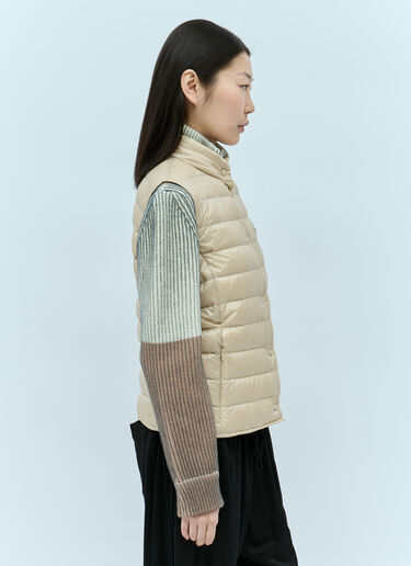 Liane Down Gilet Moncler Liane Down Gilet Beige mon0256010