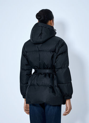 LN-CC® - Prada: Re-Nylon Down Jacket - Black Prada Re-Nylon Down Jacket Black pra0265009