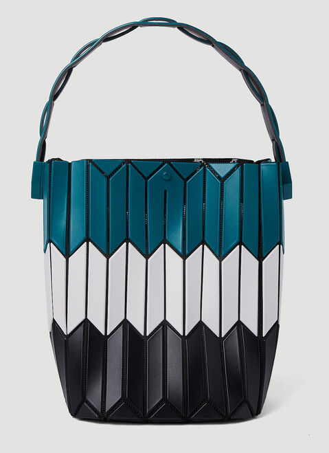 Bao Bao Issey Miyake 매트 버킷 핸드백 Silver bao0248007