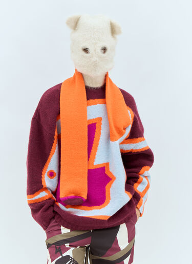 Animal 巴拉克拉法帽 Walter Van Beirendonck Animal 巴拉克拉法帽 米白色 wlt0158022