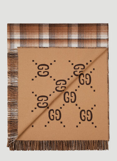 Gucci Logo Blanket Brown wps0644008