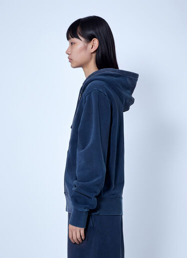 Entire Studios Slim Zip Up Hoodie Navy ent0266039