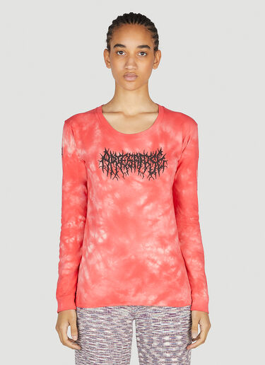 Aries Ultra Metal Long Sleeve T-Shirt Red ari0252003