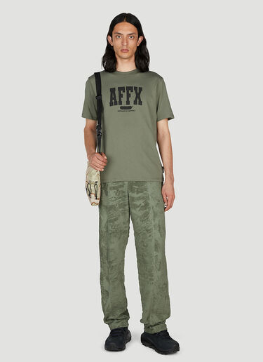 AFFXWRKS バーシティTシャツ グリーン afx0152026