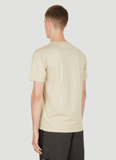 Stone Island 컴퍼스 패치 티셔츠 베이지 sto0150050