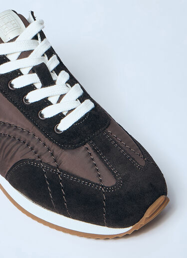 TOTEME Sport Sneakers Brown tot0259034