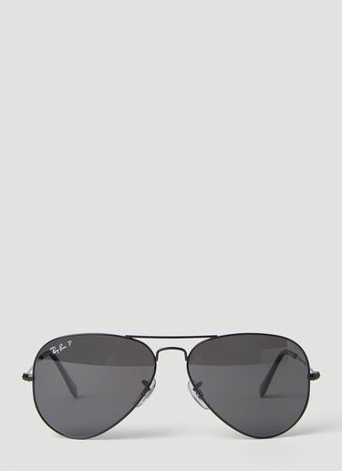 Ray-Ban Aviator Sunglasses Black lrb0351004