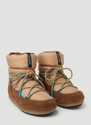Padded Low Snow Boots Moon Boot Padded Low Snow Boots Brown mnb0250014