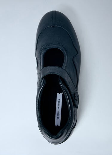 Cecilie Bahnsen Bess Mary Jane Flats Black cec0263001