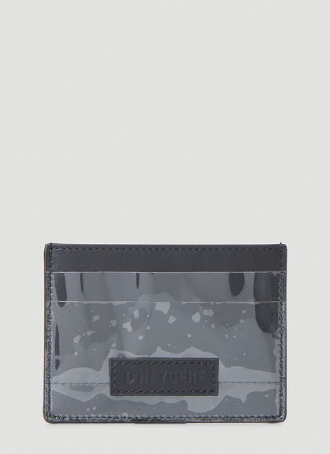 Balenciaga Transparent Cardholder Black bal0154051
