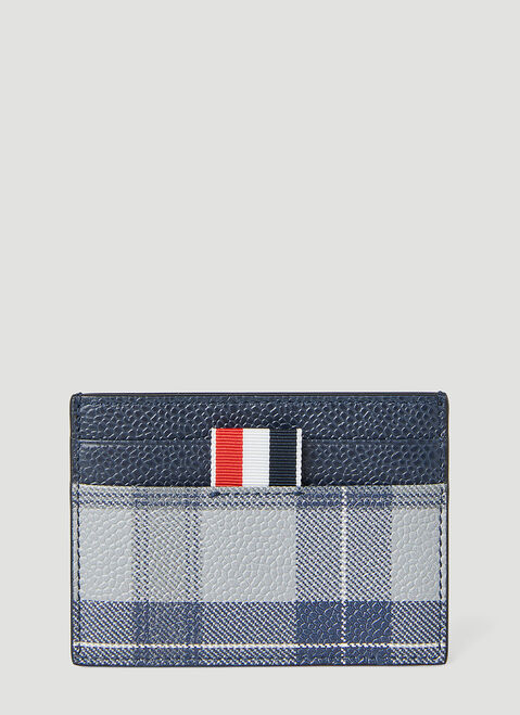 Maison Margiela Tartan Check Cardholder Black mla0151043