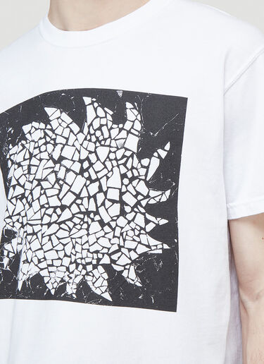 Silent Sound Sun Mosaic T-Shirt White sls0343008