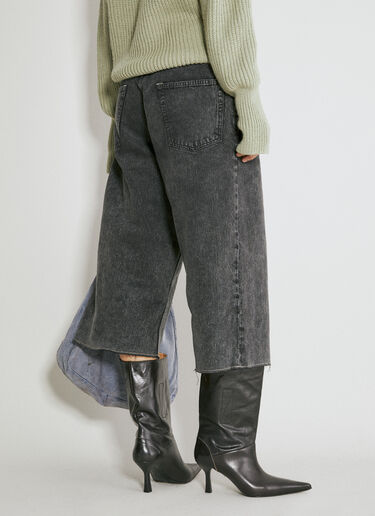 Our Legacy Half Cut Denim Jeans Grey our0254009