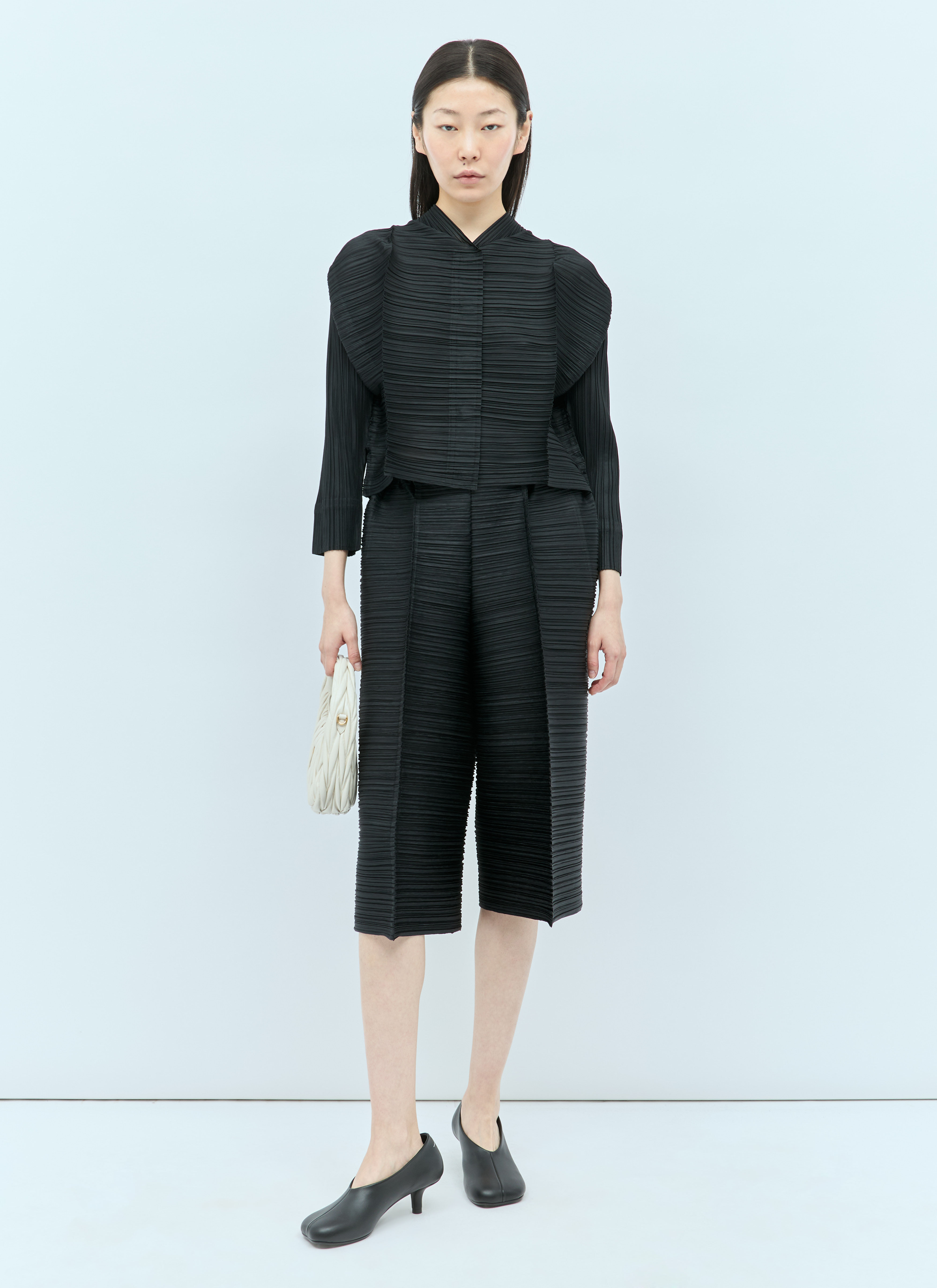 Pleats Please Issey Miyake Women's' Thicker Bounce Balloon Pants