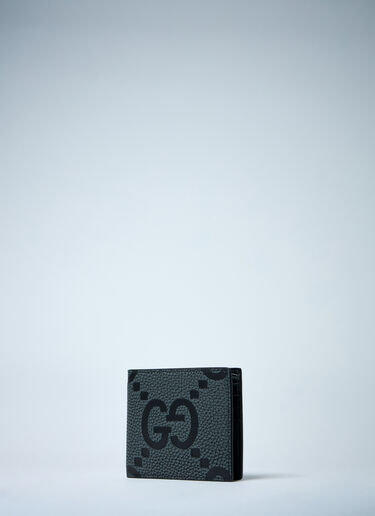 Gucci Maxi GG Bi-Fold Wallet Black guc0159091