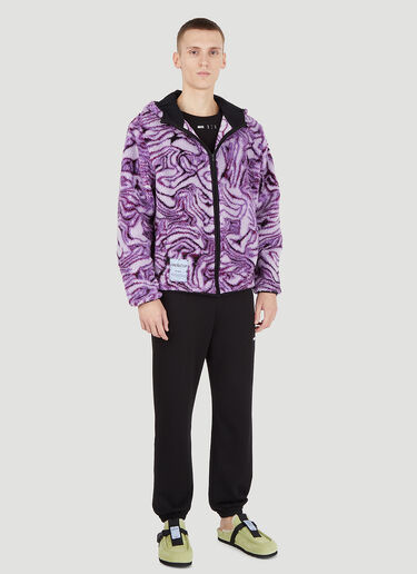 MCQ Grow Up Fleece Jacket Purple mkq0147011