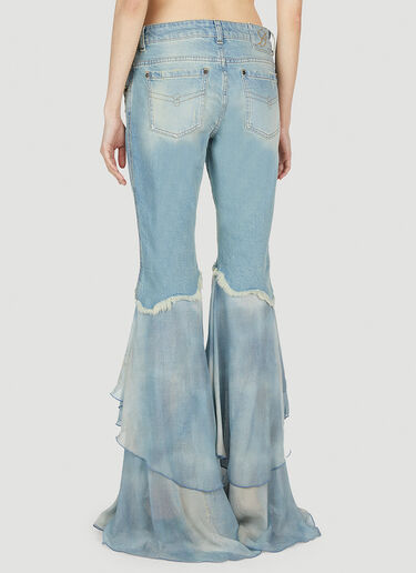 Blumarine Flounce Jeans Blue blm0252033