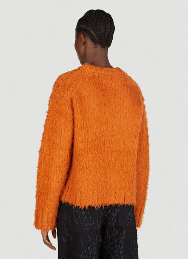 Fluffy Sweater Acne Studios Fluffy Sweater Orange acn0252023