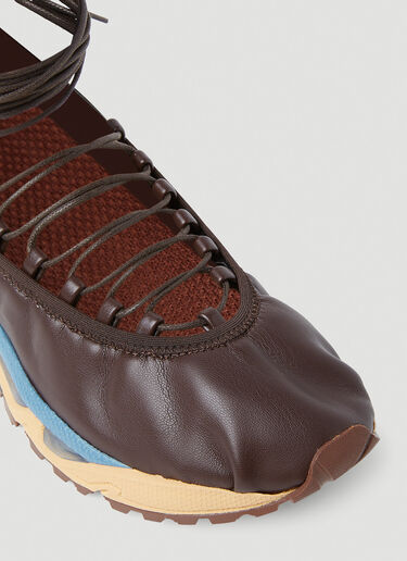 Ballet Hybrid Shoes Kiko Kostadinov Ballet Hybrid Shoes Brown kko0252020