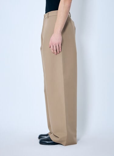 Acne Studios Cotton Twill Pants Beige acn0159010