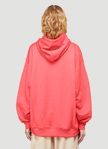 Acne Studios Oversized Hooded Sweatshirt Pink acn0243015