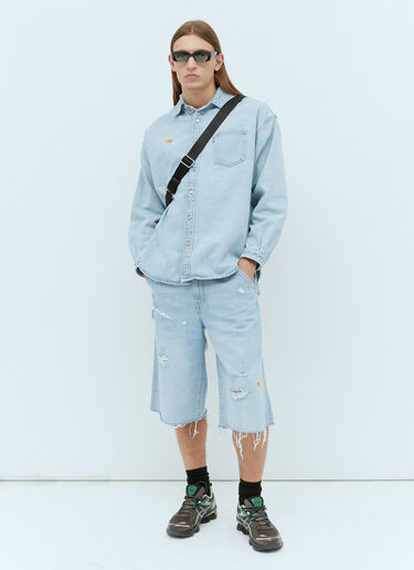 ERL x Levis 牛仔百慕大短裤 蓝色 erl0154021