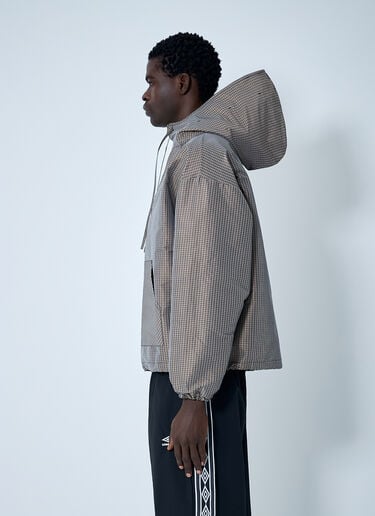 Masked Check Anorak Jacket Umbro Masked Check Anorak Jacket Beige umb0162006