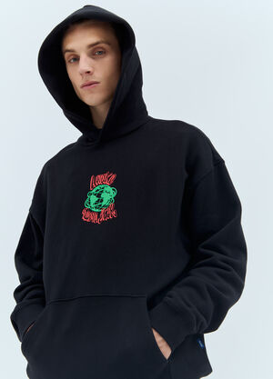 Awake NY Globe Hooded Sweatshirt Black awk0160013