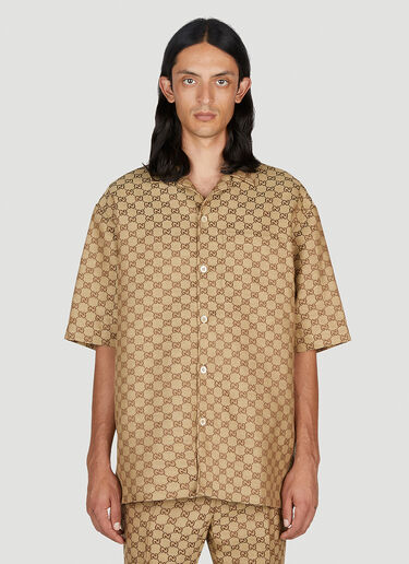 Gucci GG Supreme Shirt Beige guc0153050