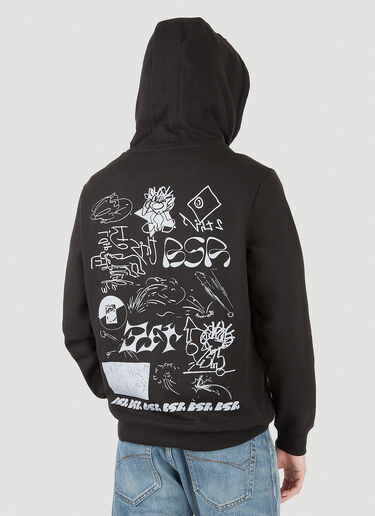 Butter Sessions 10 Years of BSR Hooded Sweatshirt Black bts0346005