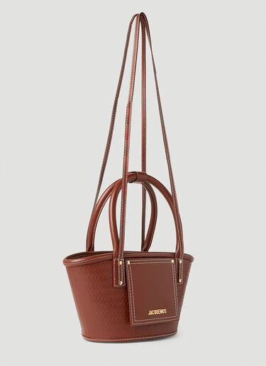 Jacquemus Le Petit Panier Shoulder Bag Brown jac0251085