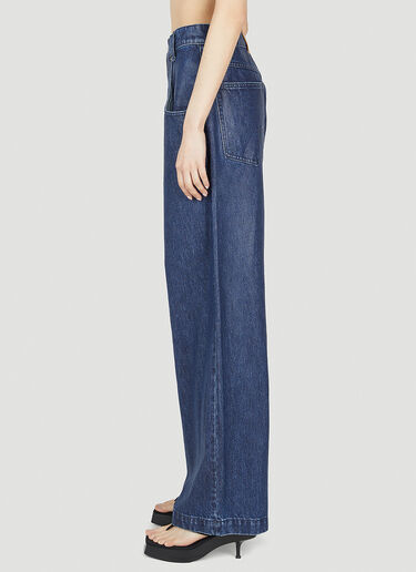 Alexander Wang Wide Leg Jeans Blue awg0252004