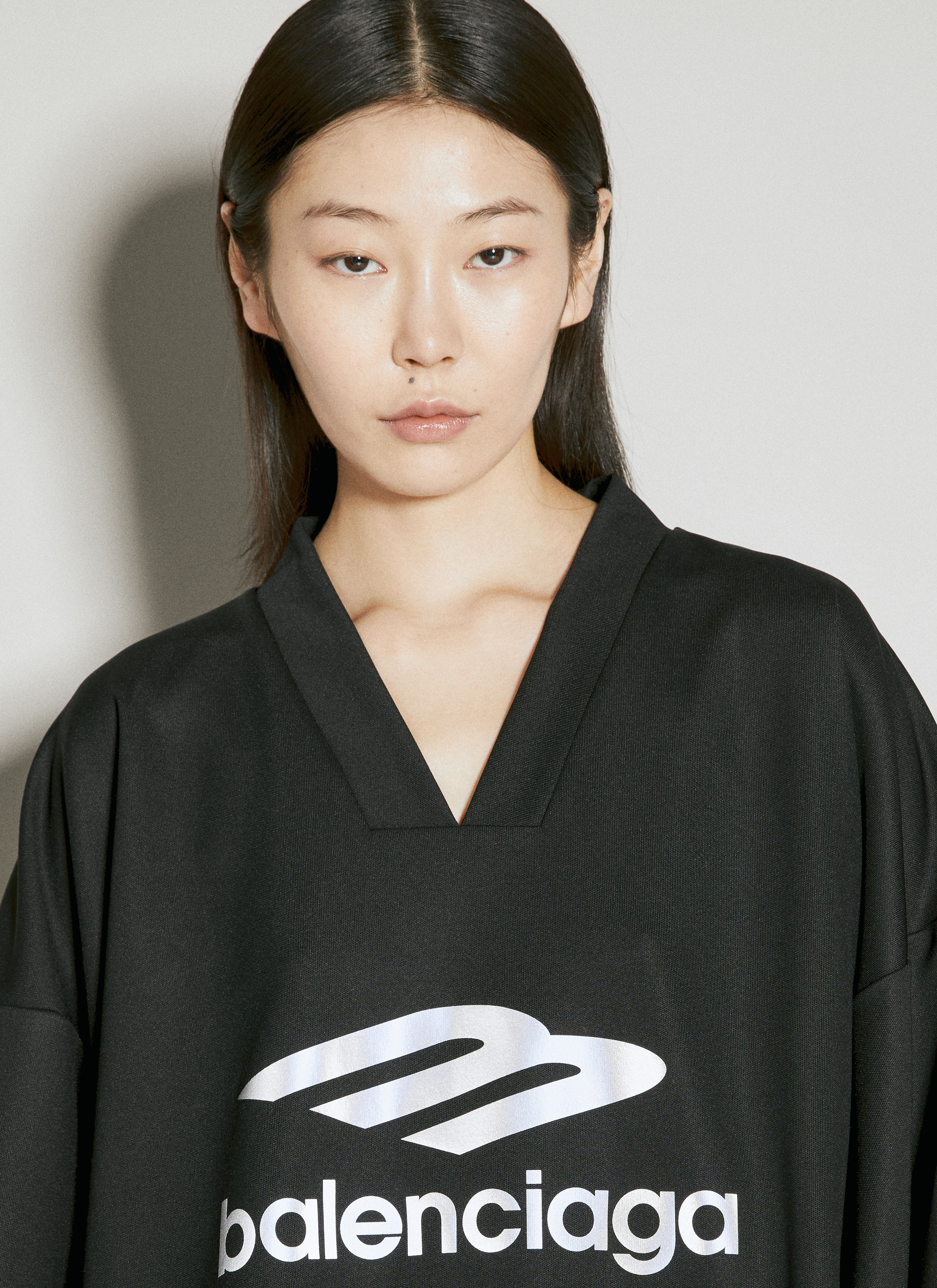 Balenciaga Women's' 3B Sports Icon Ski T-Shirt in Black | LN-CC®