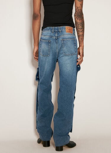 Y/Project Evergreen Snap Off Jeans Blue ypr0156006
